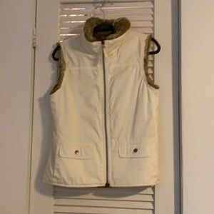 Gap Reversible Faux Fur Vest